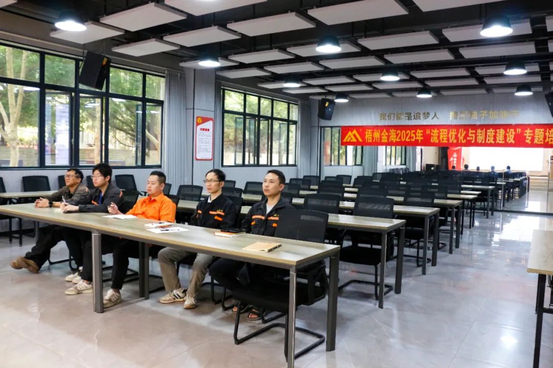 绩效激励 | 智优流程 创赢新篇--梧州金海2025年流程优化与制度建设培训圆满完成！_广东金；；；Ｑだ眉庞邢薰 - 不锈钢 - 商业 - 物流