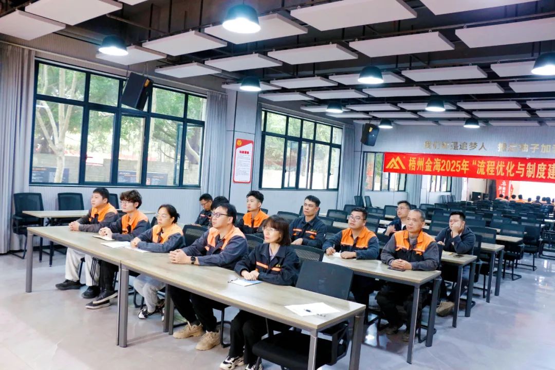 绩效激励 | 智优流程 创赢新篇--梧州金海2025年流程优化与制度建设培训圆满完成！_广东金；；；Ｑだ眉庞邢薰 - 不锈钢 - 商业 - 物流